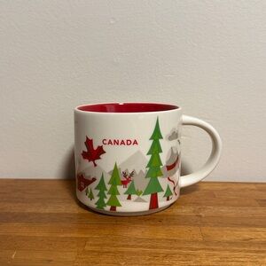 Starbucks Canada V1 you are here mug